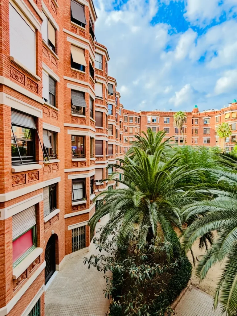 Finca Roja interior courtyard – Open House Valencia 2025