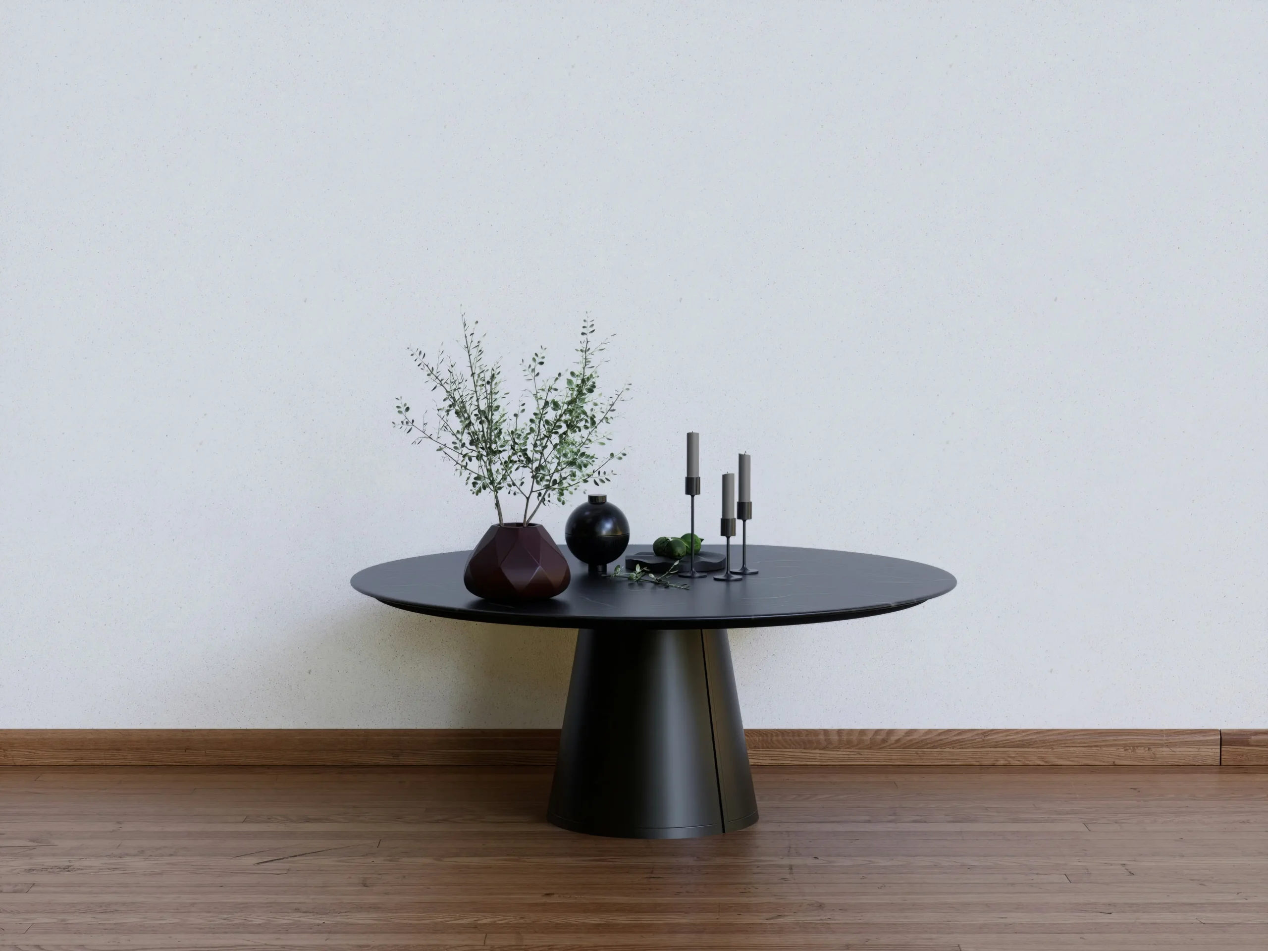 decorated center table